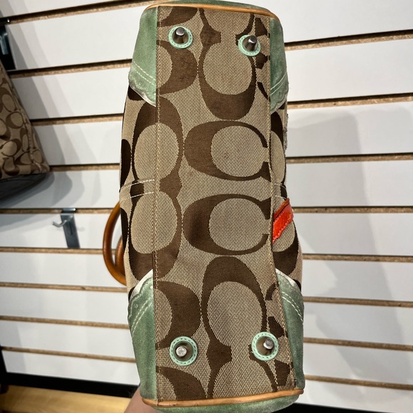 Coach Hampton Sea Life patchwork satchel - Picture 12 of 14